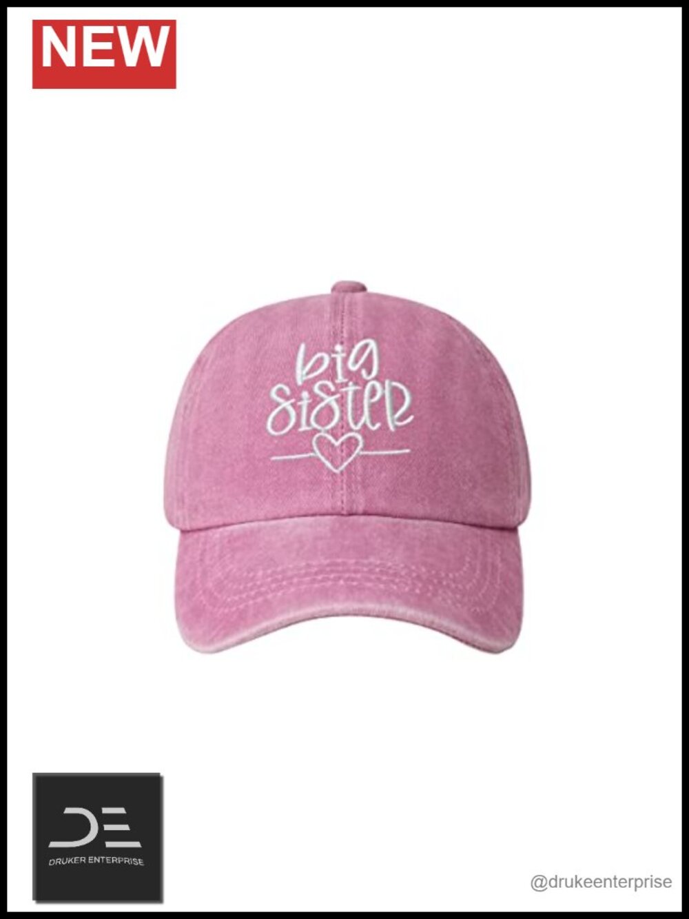Embroidered Cotton Baseball Cap for Kids, Adjustable Dad Hat, Unisex Sun Hat